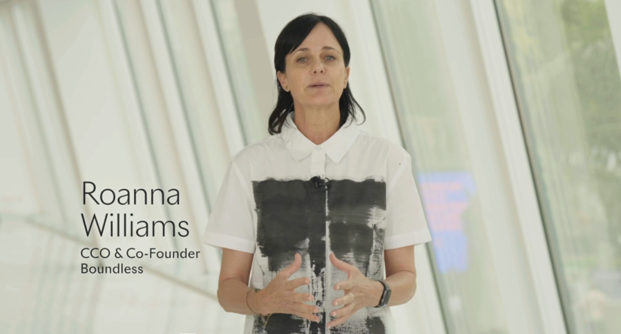 ▲ 윌리엄스(Roanna Williams) 바운들리스(BOUNDLESS)의 공동 창업자. ⓒCANNES LIONS