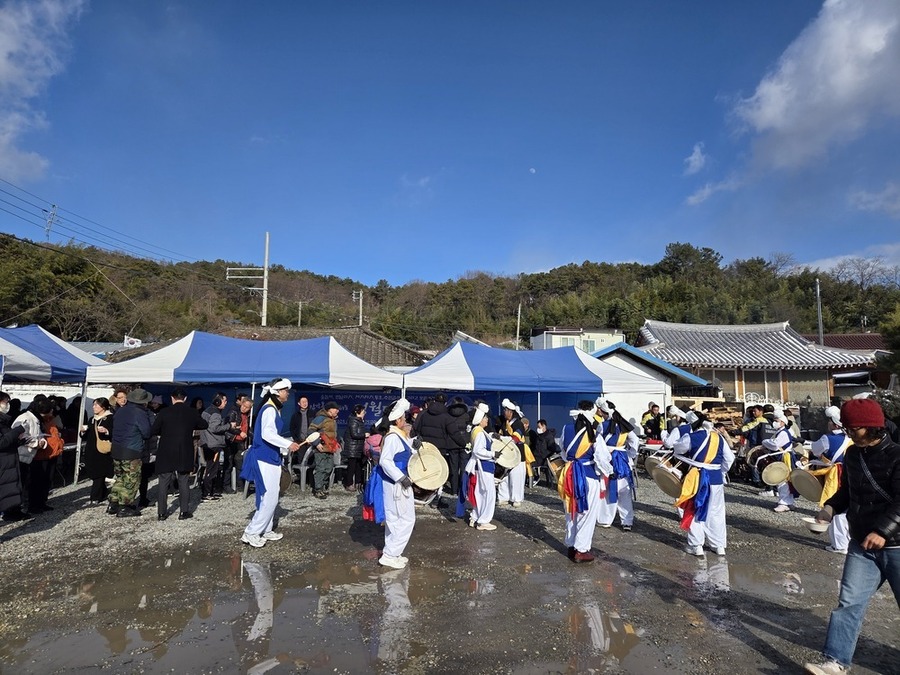 ▲ 2025년 원삼각마을 정월대보름 풍물놀이ⓒ광주광역시 북구청 제공