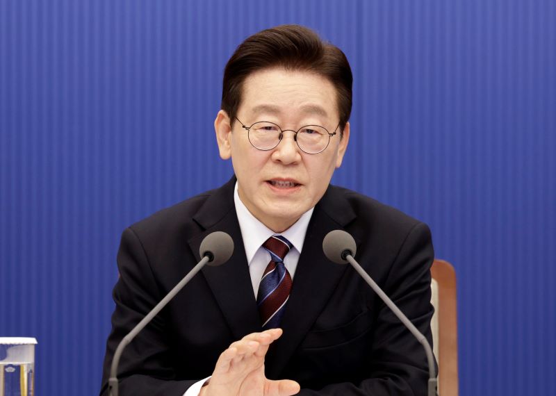 ▲ 이재명 대통령이 26일 청와대에서 열린 수석보좌관회의에서 발언하고 있다. ⓒ뉴시스