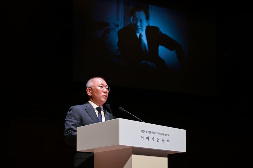 ▲ 정의선 현대차그룹 회장. ⓒ현대차그룹