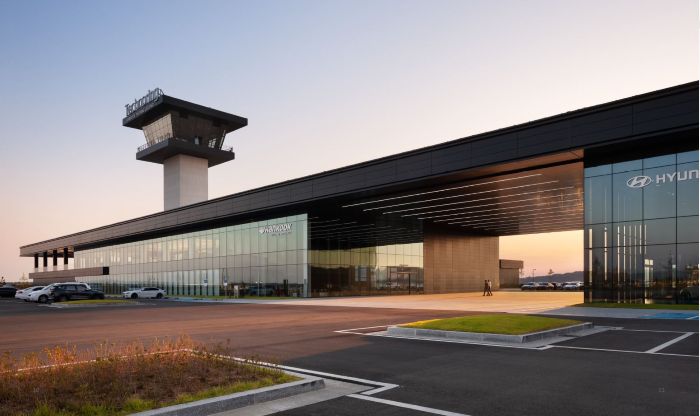 ▲ 남면 양잠리 '한국테크노링' 모습.ⓒ태안군