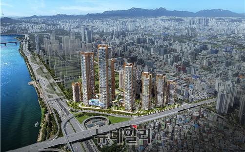 ▲ 성수전략정비구역 4지구 재개발 사업 조감도 ⓒ서울시