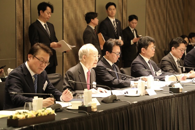 ▲ 국무총리 초청 경총간담회ⓒ한국경영자총협회