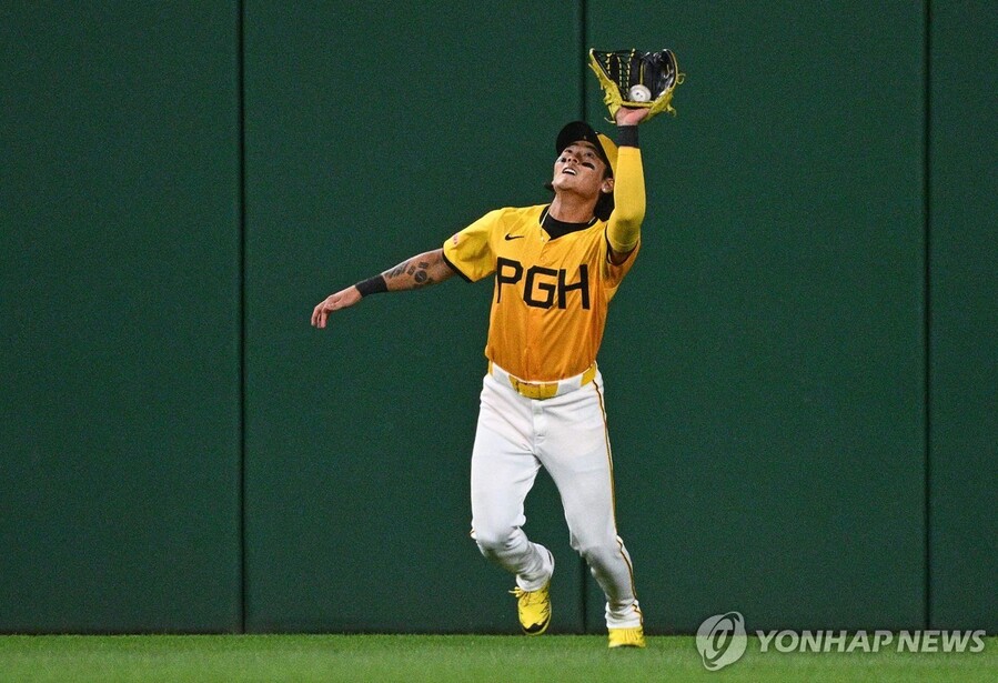 ▲ 배지환이 MLB 시범경기에서 멀티 출루에 성공했다.ⓒ연합뉴스 제공