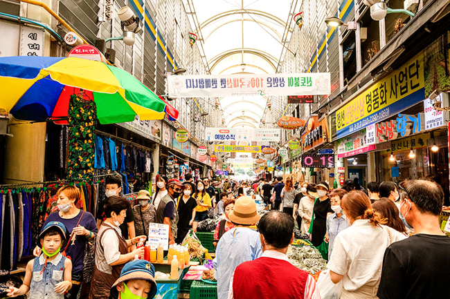 ▲ 정선아리랑시장(정선5일장) 모습. ⓒ정선군