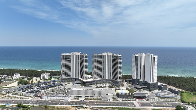 ▲ 신라모노그램 강릉호텔 전경. ⓒ강릉시