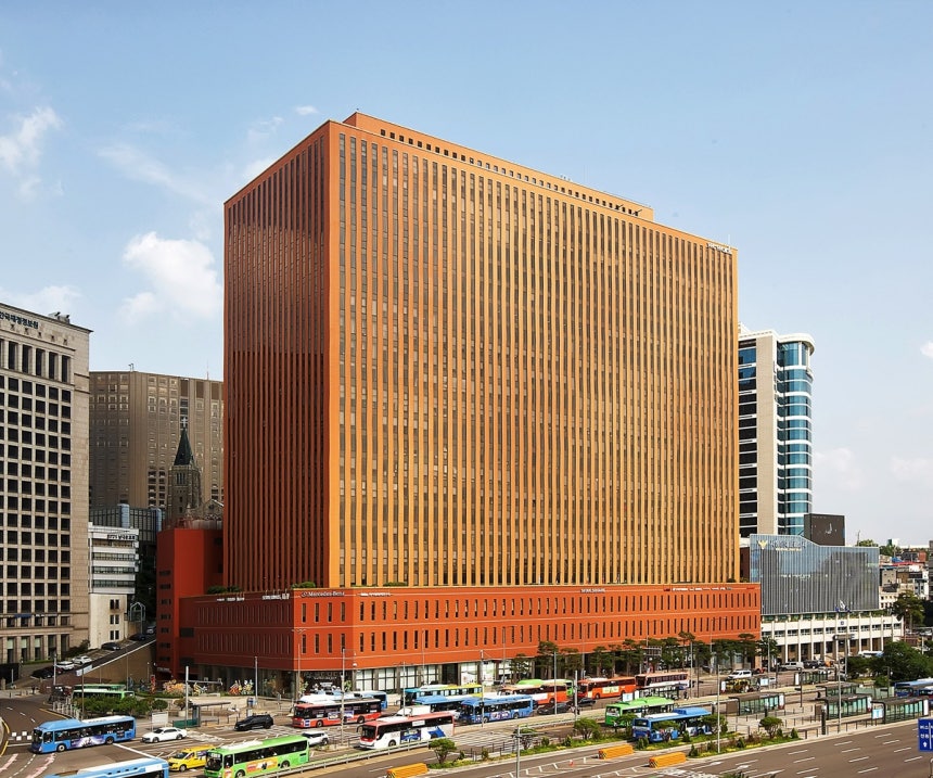 ▲ 서울 중구 남대문로5가 서울스퀘어. ⓒJLL코리아