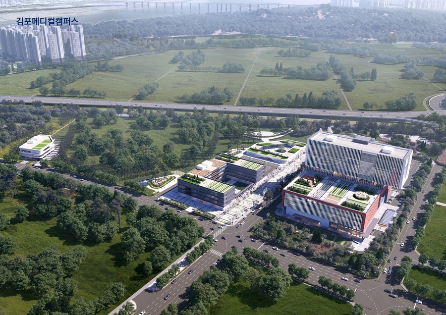 ▲ 인하대 김포메디컬캠퍼스 조감도 ⓒ 인하대 제공