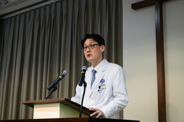 ▲ 김용욱 강남세브란스병원장. ⓒ강남세브란스병원