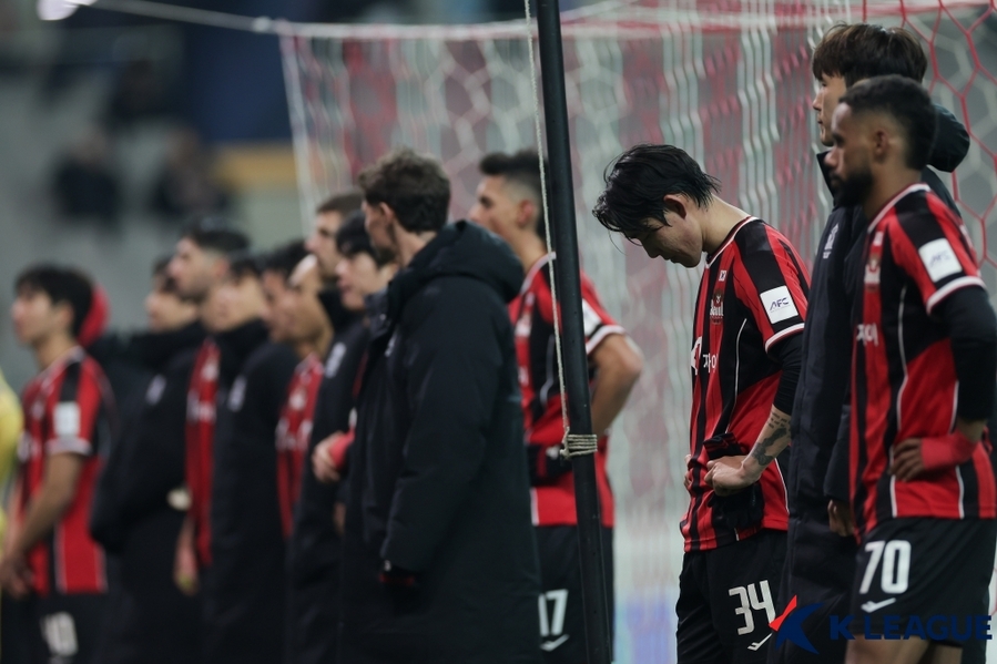 ▲ FC서울이 홈에서 열린 ACLE 16강 1차전에서 일본의 고베에 0-1로 졌다.ⓒ한국프로축구연맹 제공