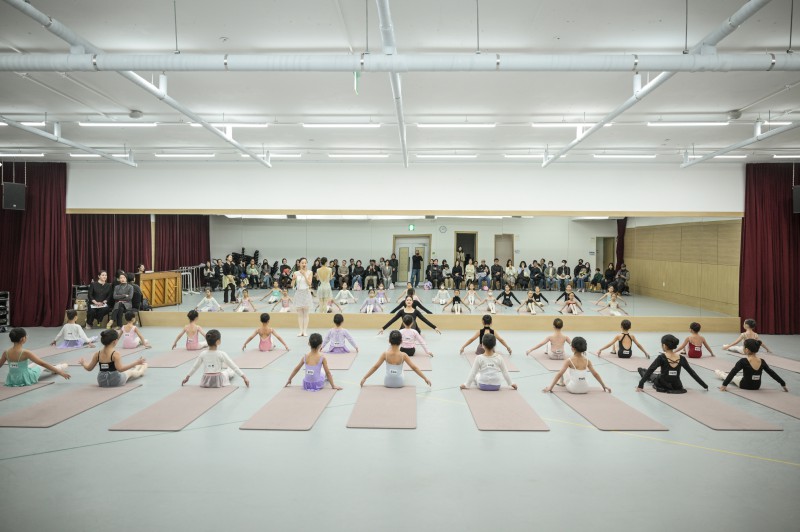 ▲ 2025 발레 아카데미 수업 현장.ⓒ세종문화회관