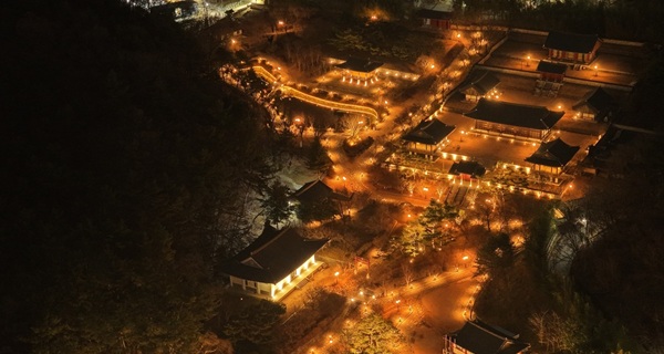 ▲ 우암사적공원 일원에서 5일 오후 7시부터‘야간경관조명 점등식’을 열고 본격 운영에 들어간다.ⓒ대전시