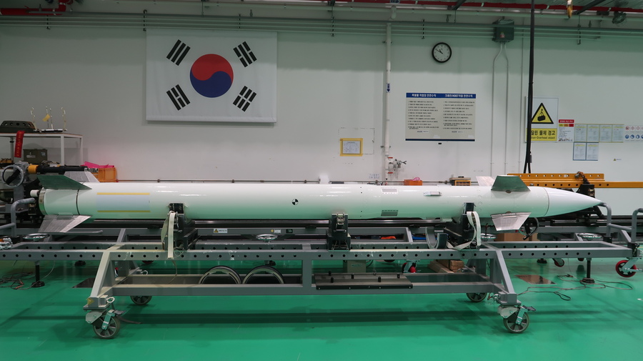 ▲ 출고를 앞두고 있는 ‘천궁-II’ ⓒLIG넥스원