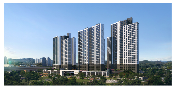 ▲ 용인 푸르지오 클루센트 투시도ⓒ