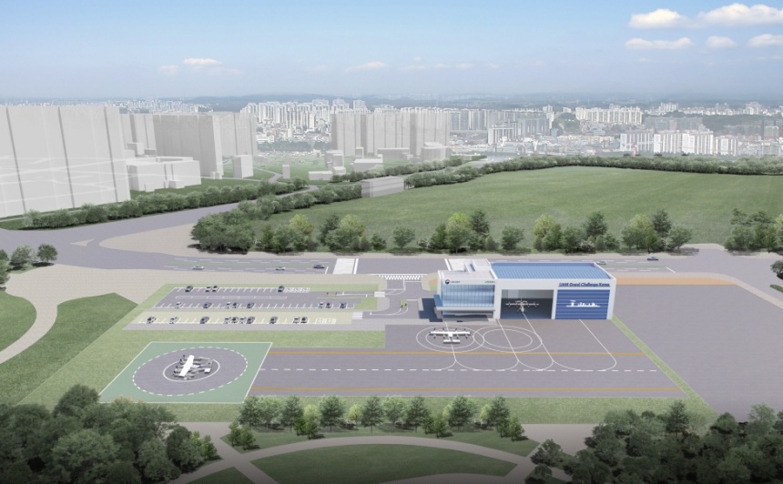 ▲ 킨텍스 대화동 H1 부지에 들어설 버티포트 조감도 ⓒ고양특례시 제공