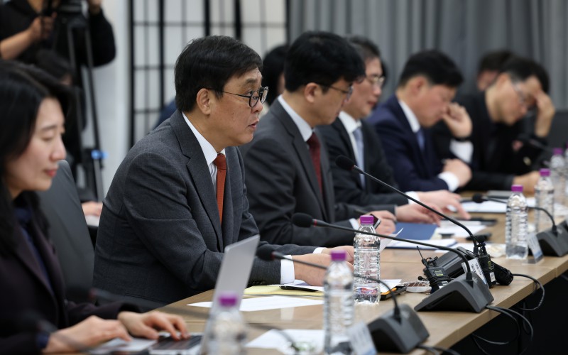 ▲ 최휘영 문화체육관광부 장관이 5일 서울 종로구 국립현대미술관 서울관에서 열린 '공연·스포츠 암표 방지 민관협의체 발대식'에서 인사말을 하고 있다.ⓒ문체부