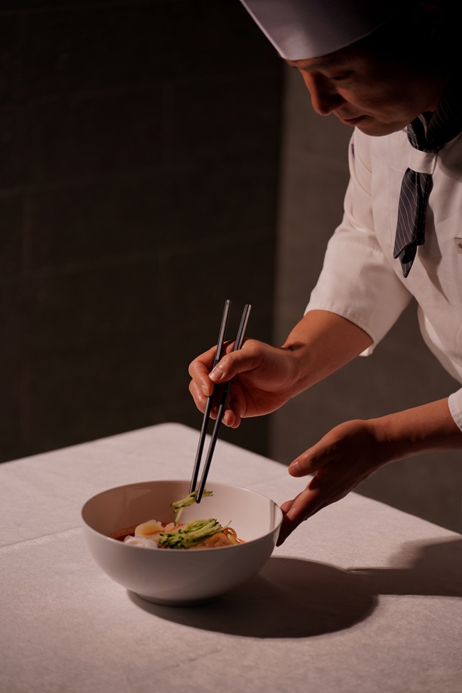 ▲ 하이원 호텔의 냉짬뽕. ⓒ하이원리조트