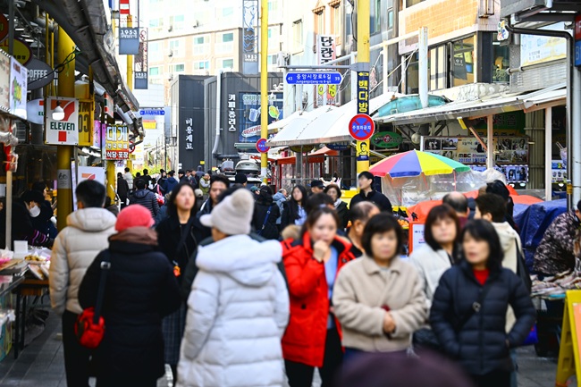 ▲ 속초관광수산시장 모습. ⓒ속초시