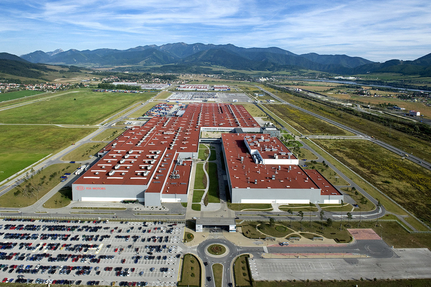 ▲ 기아 슬로바키아 공장.ⓒ기아