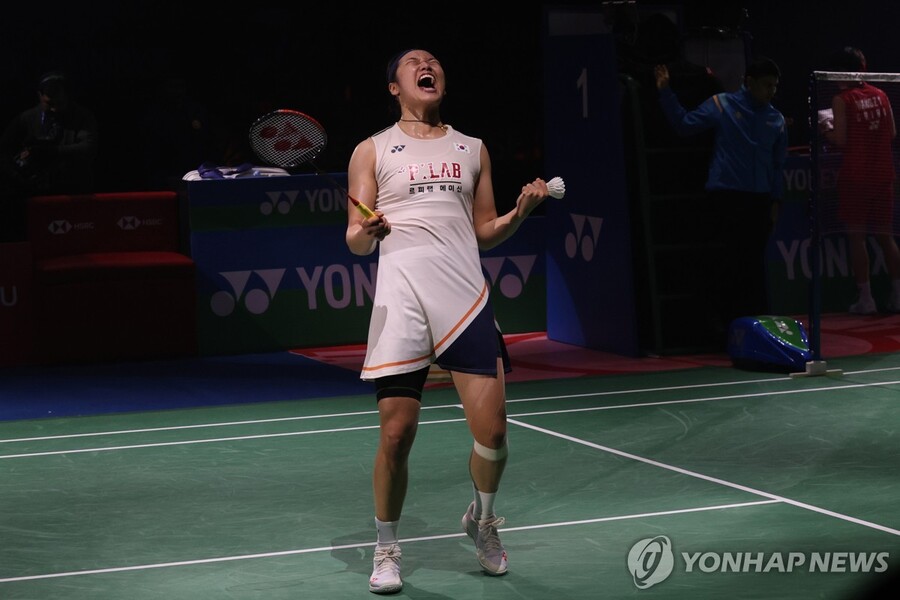 ▲ 세계 최강 안세영이 압도적인 기량을 자랑하며 전영오픈 4강에 올라섰다.ⓒ연합뉴스 제공