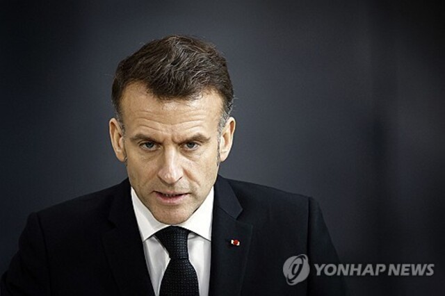 ▲ 에마뉘엘 마크롱 프랑스 대통령. 출처=AFPⓒ연합뉴스