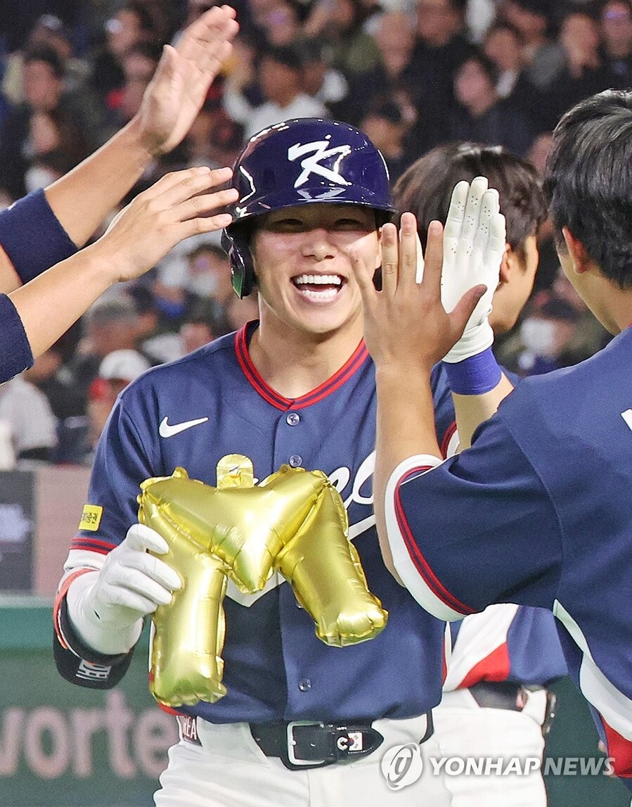 ▲ 김혜성이 투런포를 치는 등 분전했지만 한국은 일본에 패배했다.ⓒ연합뉴스 제공