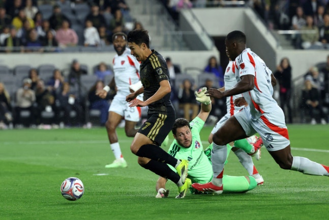 ▲ 손흥민은 침묵했고, LA는 개막 후 5연승을 내달렸다.ⓒ연합뉴스 제공