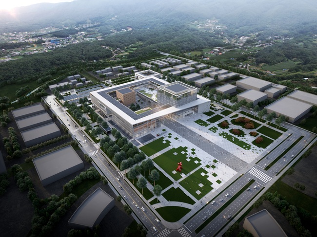 ▲ 신청사 조감도. ⓒ강원특별자치도