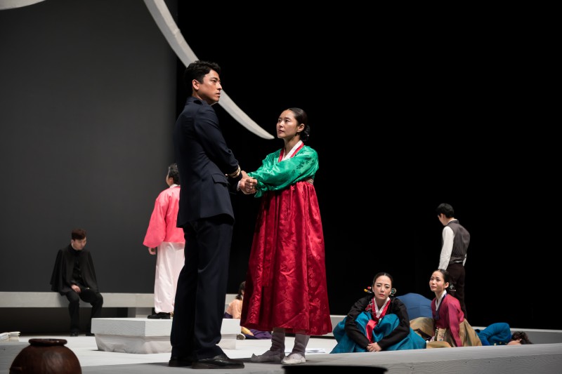 ▲ 2015년 연극 '홍도' 공연 사진.ⓒ극공작소 마방진