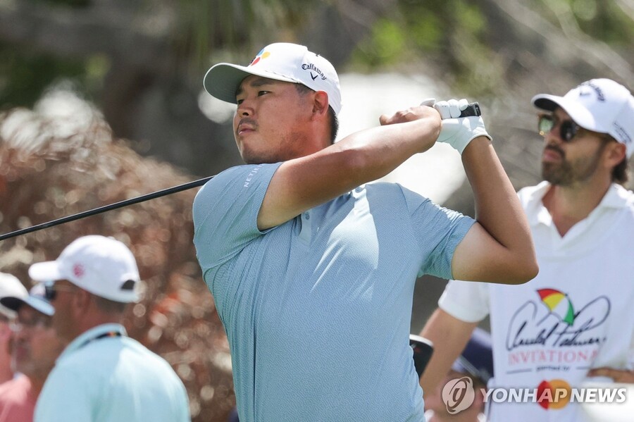 ▲ 김시우가 PGA 투어 아널드 파머 인비테이셔널에서 '공동 13위'에 올랐다.ⓒ연합뉴스 제공