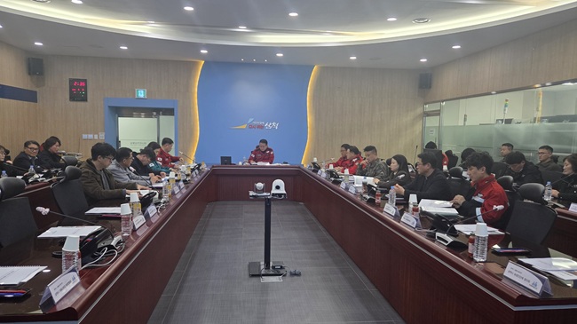 ▲ 삼척시가 지난 6일 산불 예방과 신속한 진화를 위해 유관기관·단체 간 협력체계를 강화하고자 '삼척시 산불방지협의회'를 개최했다. ⓒ삼척시