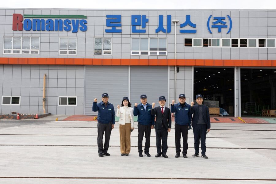 진주시, 관내 철도차량 제조기업 로만시스㈜ 방문