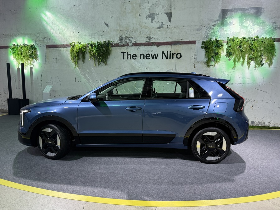 ▲ 기아 '더 뉴 니로' 측면.ⓒ김서연 기자