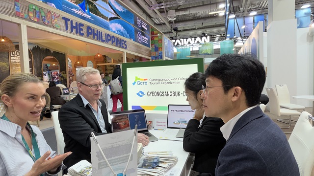 ▲ 경북문화관광공사가 세계 최대 관광 박람회 가운데 하나인 ITB Berlin 2026에 참가해 한국관광공사와 함께 한국관을 운영했다.ⓒ경북관광공사