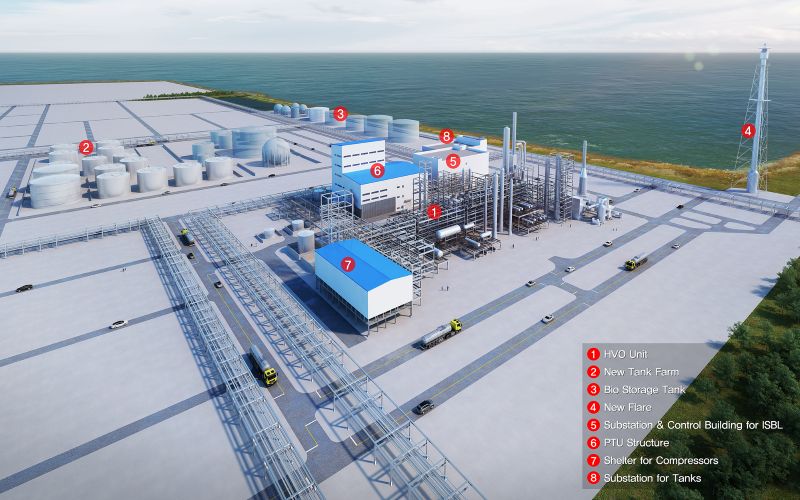 ▲ 차세대 바이오 오일 생산공장 조감도.ⓒ서산시