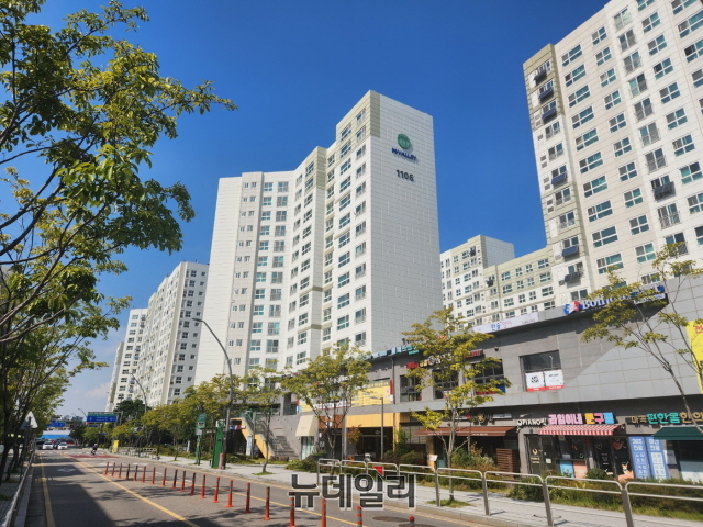 ▲ 래미안 엘라비네 인근 마곡엠밸리. ⓒ뉴데일리DB