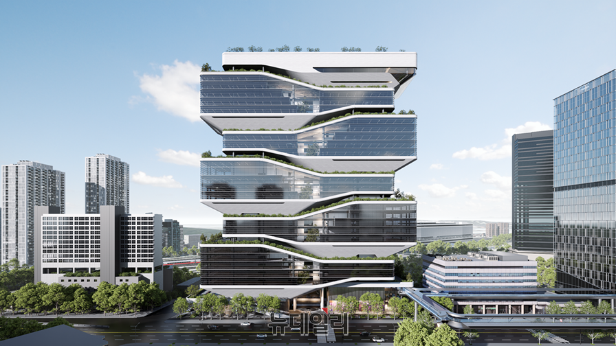 ▲ 용산전자상가 내 나진 19·20동 일대 업무시설 신축사업 조감도 ⓒ서울시