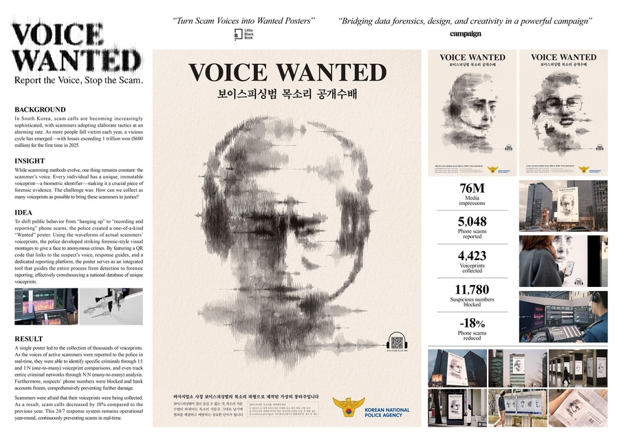 ▲ 제일기획 '보이스 원티드(Voice Wanted)' 캠페인. ⓒ스파이크스 아시아