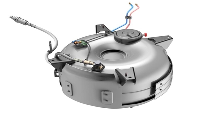 ▲ 도넛형 LPG 용기ⓒ대한LPG협회