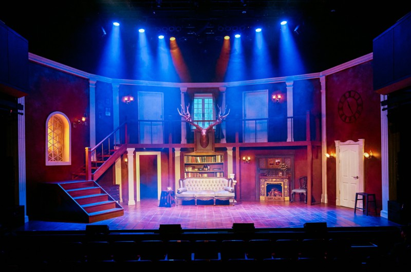 ▲ 뮤지컬 '미드나잇:앤틀러스' 무대 사진.ⓒ모먼트메이커