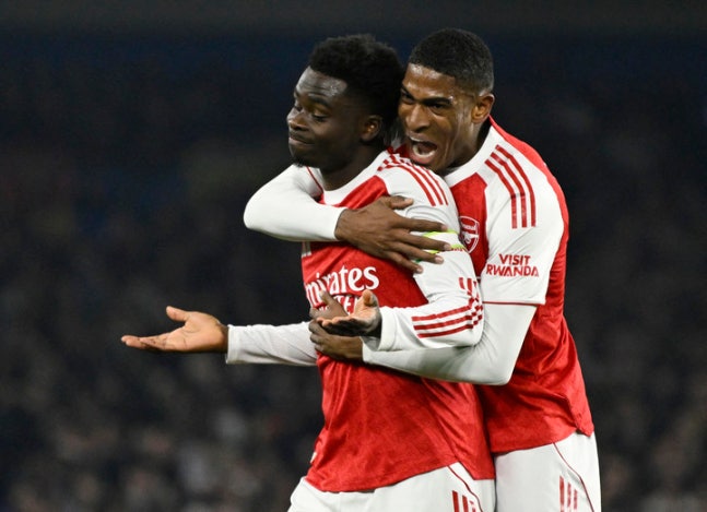 ▲ 잉글랜드 아스널이 올 시즌 UCL 우승 후보 1위에 이름을 올렸다.ⓒ연합뉴스 제공