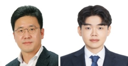 ▲ 응용화학부 김형일 교수(왼쪽)와 장진일 박사.ⓒ국민대