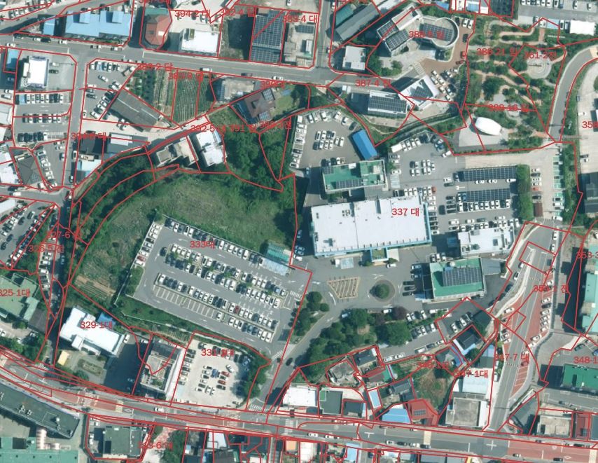 ▲ 합천군은 정확하고 신뢰성 있는 토지 정보를 제공하기 위해‘연속지적도 정비사업’ 결과를 13일 부동산종합공부시스템에 최종 탑재한다.ⓒ합천군