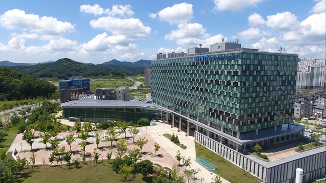 ▲ 원주의료기기산업진흥원 전경. ⓒ원주의료기기산업진흥원