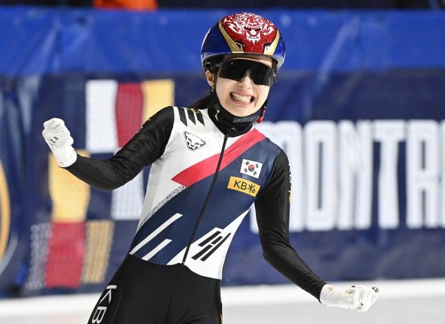 ▲ '람보르길리' 김길리가 세계선수권에서 2관왕을 달성했다.ⓒ연합뉴스 제공