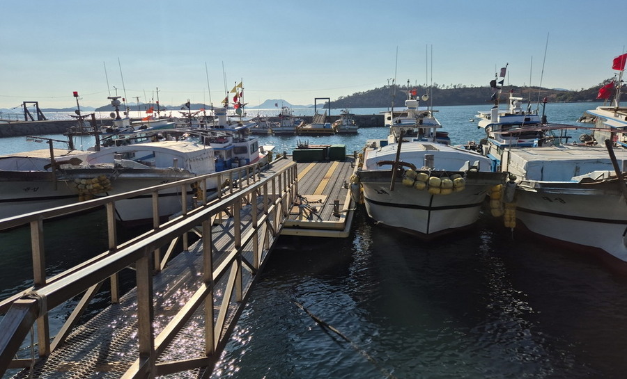 ▲ 어업어선 선진화 정책-부잔교ⓒ전라남도 제공