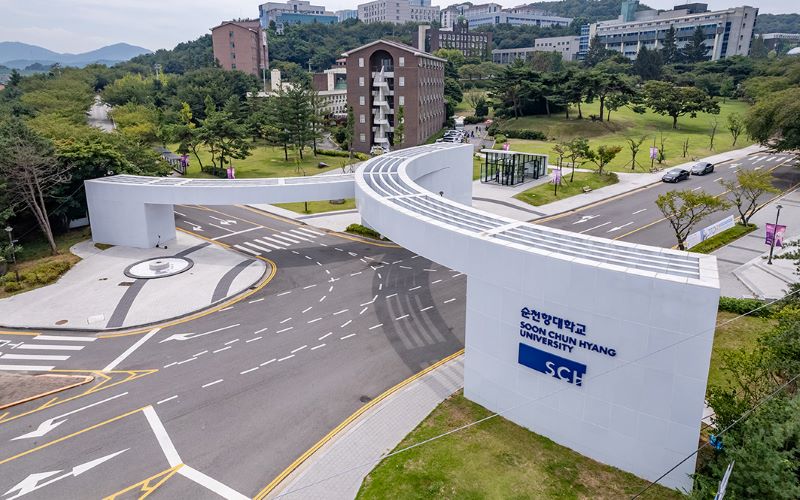 ▲ 순천향대학교 전경.ⓒ순천향대