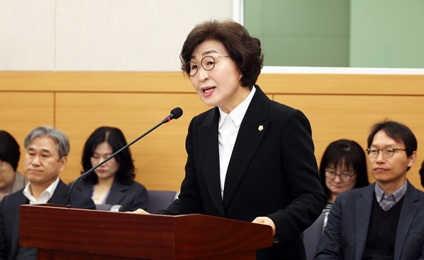 ▲ 유성구의회 최옥술 의원.ⓒ유성구의회