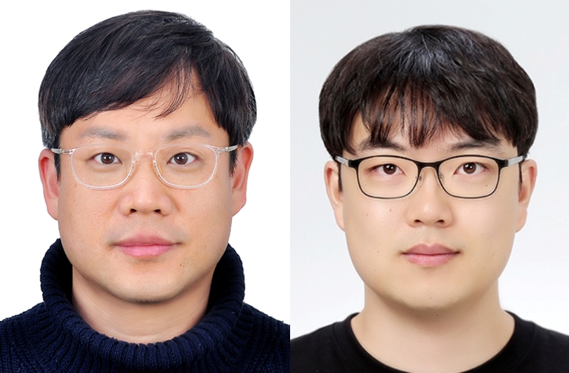 ▲ DGIST(총장 이건우) 전기전자컴퓨터공학과 이정협 교수팀은 웨어러블 환경에 최적화된 ‘초저전력·고해상도 아날로그-디지털 변환기(ADC)’ 기술을 개발했다(좌측부터) DGIST 전기전자컴퓨터공학과 이정협 교수, 김근하 박사후연수연구원.ⓒ DGIST