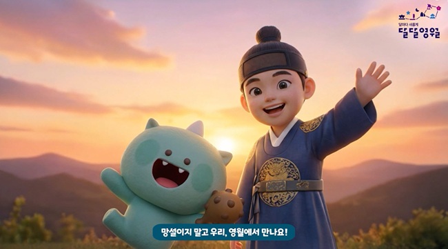 ▲ 박람회 홍보 영상 캡처. ⓒ영월군